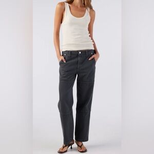 AMO 100% organic cotton Gray Pants